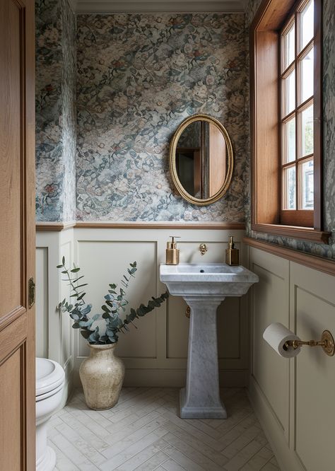 Colonial Bathroom Ideas, Decorate A Small Bathroom, Neutral Bathrooms Designs, Small Bathroom Styles, Small Master Bath, Small Bathroom Inspiration, Very Small Bathroom, Small Bathroom Tiles, Guest Bathroom Remodel