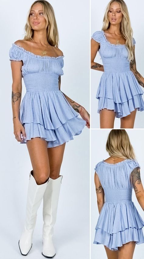 The Love Galore Romper Blue HOT SALE! beautiful romper, playsuit, romper outfit, cute romper, romper classy, romper dressy, casual playsuit, fashion, buy, sale, shop, shopping, clothes, #elegantstyle The Love Galore Romper, Classy Romper, Cute Summer Rompers, Sorority Recruitment Outfits, Casual Playsuit, Recruitment Outfits, Outfit Cute, Romper Outfit, Cute Rompers