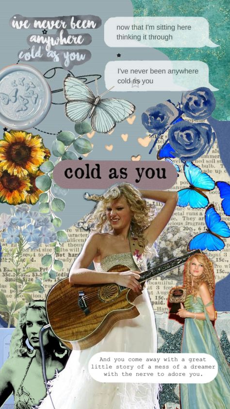 cold as you - taylor swift Taylor Swift Shuffles, Taylor Swift Wallpaper, Create Collage, Creative Play, Your Aesthetic, Connect With People, Creative Energy, Taylor Swift, Swift