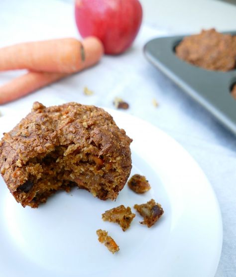 Morning Glory Muffins--No oil, no refined sugar, can be gluten free and they are SO YUMMY! #wfpb #vegan #muffins #breakfast #snacks Faithful Plateful, Wfpb Vegan, Glory Hallelujah, Glory Muffins, Muffins Breakfast, Morning Glory Muffins, Vegan Muffins, Ginger Nut, Protein Breakfast