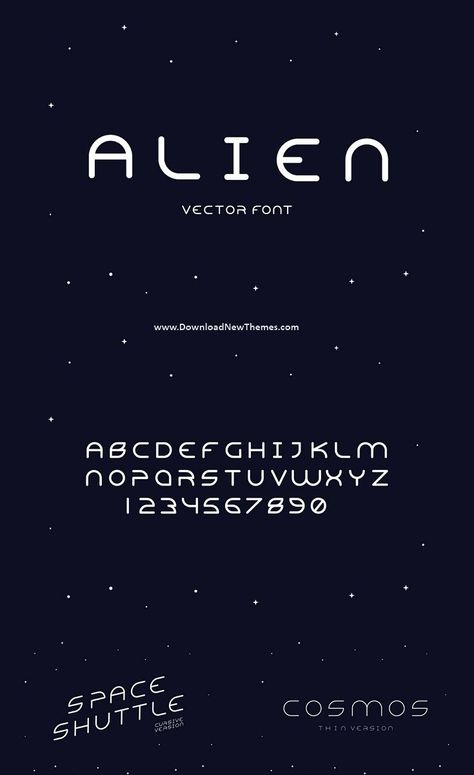 Alien Typeface, Alien Font, Brand Typography, Space Graphics, Modern Fonts Free, Space Font, Contemporary Typography, Calligraphy Script Fonts, Font Lettering