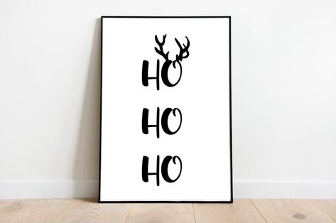 Freue mich, euch diesen Artikel aus meinem Shop bei #etsy vorzustellen: Poster - Weihnachten Christmas Ho ho ho Rentier schwarz weiß Weihnachtsdekoration Deko für Weihnachten personalisierte Poster modern #adventchristliche #postergeschenkhaus #geschenkzumeinzug #geschenk #weihnachtsdekoration #hohohoposter #christmasgift Black White Christmas, Poster Christmas, Decoration For Christmas, Poster Diy, Reindeer Antlers, White Christmas Decor, Personalized Posters, Christmas Poster, Decorating With Pictures