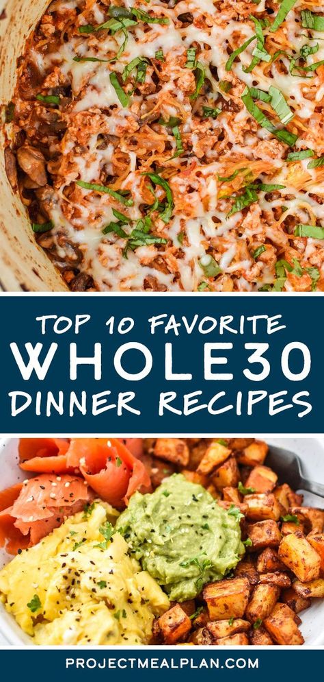 Best Whole 30 Recipes Dinners, Whole 30 Recipes Gf Df, Organic Dinner Recipes Clean Eating, Quick Easy Whole Food Recipes, Gluten And Dairy Free Meals Dinner Ideas, Whole Foods Dinner Ideas, Whole 30 Dinner Recipes For Family, Best Whole 30 Dinners, Family Friendly Whole 30 Meals