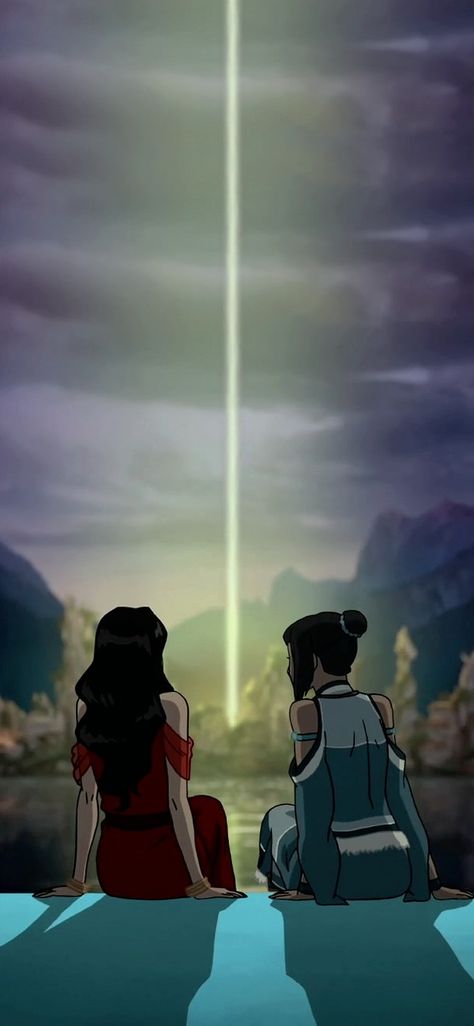 Kora And Asami, Avatar Ang, Asami Sato, Avatar Kyoshi, Star Wars Background, Korra Avatar, Goofy Drawing, The Legend Of Korra, Avatar The Last Airbender Art