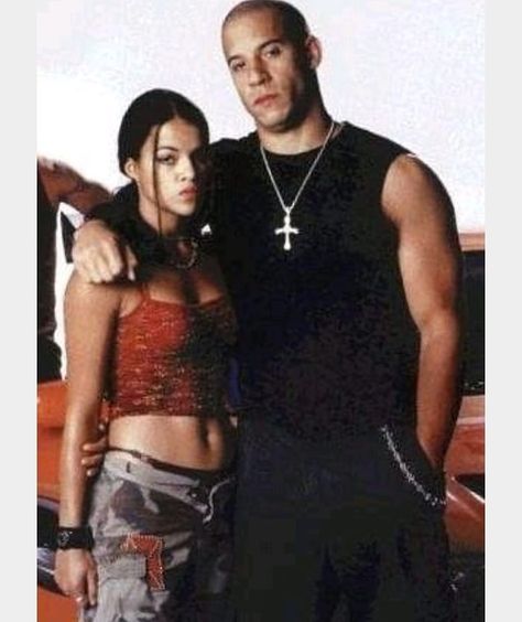 Letty Fast And Furious, Movie Couples Costumes, Fast And Furious Letty, Dom And Letty, Fast And Furious Cast, Hot Biker Guys, Fast And Furious Actors, Dominic Toretto, Duo Costumes