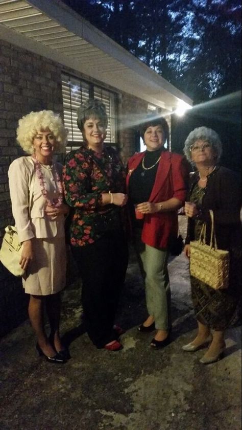 Golden Girls Halloween Costume, Golden Girls Costume, Golden Girls Costumes, Ladies Brunch, Halloween 2014, Halloween Costume Contest, Girls Halloween, Costume Contest, Halloween Costumes For Girls