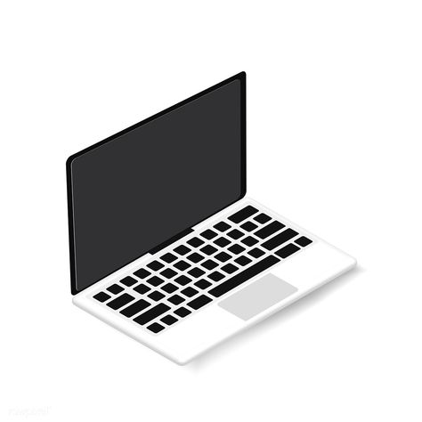 Vector icon of computer laptop icon | free image by rawpixel.com Draw On Procreate, Laptop Illustration, Laptop Icon, Laptop Vector, Computer Macbook, Drawing Software, Free Illustration Images, Computer Sticker, Gadgets Technology Awesome