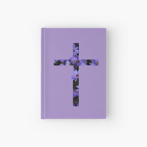 Aesthetic Floral Lilac Christian Cross Journal For Bible Study Bible Study Journaling, Wallpaper Ios, Matthew 17 20, Aesthetic Journal, Aesthetic Floral, Iphone Wallpaper Ios, Bible Cover, Bible Covers, Cute Notebooks