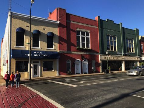 Downtown Store Fronts, Old Downtown Storefronts, Historic Main Street Buildings, Historic Downtown Buildings, Small Town Downtown Main Street, Walkable City, Photo Archive, Main Street, Store Fronts