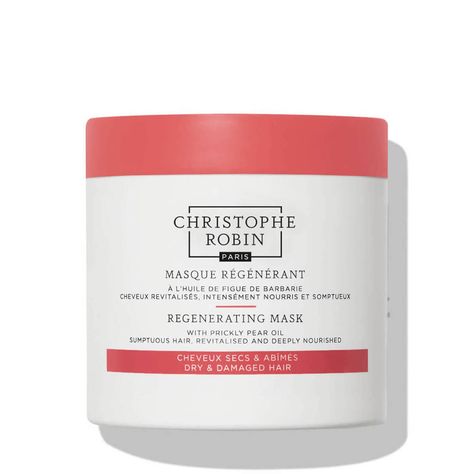 Christophe Robin Regenerating Mask with Prickly Pear Oil 250ml - Dermstore Cheap Shampoo, Aloe For Hair, Prickly Pear Oil, Christophe Robin, Vitamin F, Cleansing Mask, Christopher Robin, Skin Medica, Kevin Murphy