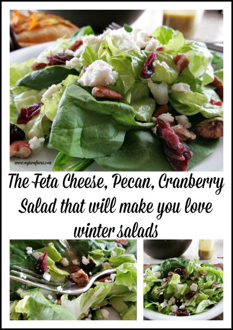 Romaine Lettuce Salad Recipes Dried Cranberries, Salads With Cranberries And Pecans, Spinach Salad With Cranberries And Feta, Salad With Craisins Dried Cranberries, Cranberry Pecan Salad With Feta Cheese, Arugula Cranberry Pecan Feta Salad, Salad With Pecans And Feta, Winter Cranberry Salad, Salad With Candied Pecans And Feta