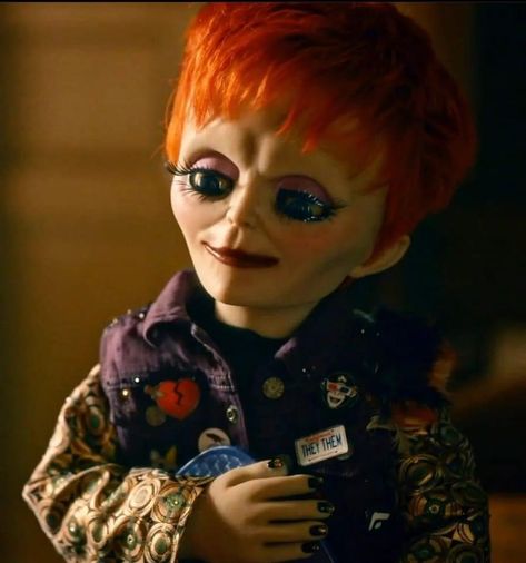 Glenn Chucky, Glen Chucky, Adam Demos, Glen Doll, Lachlan Watson, Chucky Tiffany, Tiffany Valentine, Chucky Horror Movie, Childs Play Chucky