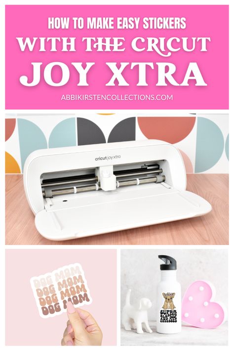 Cricut Joy Xtra Project Ideas, Cricut Joy Xtra Projects Beginner, Cricut Joy Extra, Cricut Joy Extra Projects, Cricut Joy Xtra, Cricut Joy Xtra Projects, Cricut Stickers Ideas, Best Sticker Paper, Easy Stickers