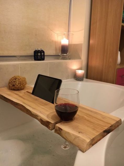 Bath Tray Caddy, Tub Tray, Bath Board, Bath Caddies, Rustic Bath, Bath Shelf, Bathtub Tray, Wood Bath, Wooden Bath