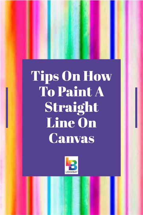 If you’re looking to improve your painting skills, one of the most important things to learn is how to paint straight lines on canvas. This can be a challenge for beginners, but with a little practice, you’ll be able to create clean and precise lines that will make your paintings look professional. In this blog post, we will teach you how to paint straight lines on canvas using a few simple steps. Let’s get started! How To Paint A Straight Line, Straight Line Painting, Beginners Painting, Painting Skills, Canvas For Beginners, Ideas For Projects, Furniture Flips, Things To Learn, Paint Line