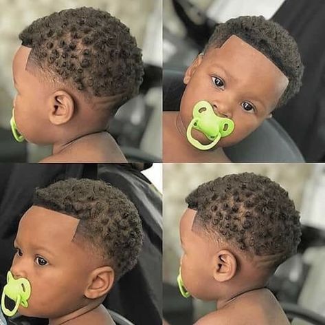 Toddler Taper Fade Boy Hair, Baby Boy Haircut Black, Black Toddler Boy Haircut, Black Baby Hairstyles Boy, Little Boy Haircut Black, Haircut For Baby Boy, Baby Haircut Boy, First Haircut Boy, Black Kids Haircuts