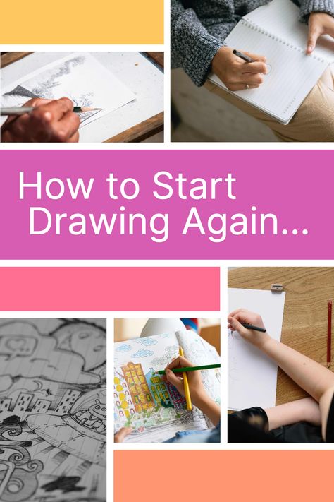 Wondering how to start drawing again? In this article, I will share some tips and tricks that have helped me get back into drawing and hopefully will help you too. Getting Back Into Drawing, How To Start Drawing Again, Intro To Drawing, How To Get Back Into Drawing, Get Back Into Drawing, Into Drawing, Jewel Drawing, Pencil Drawings Of Flowers, Drawing Software