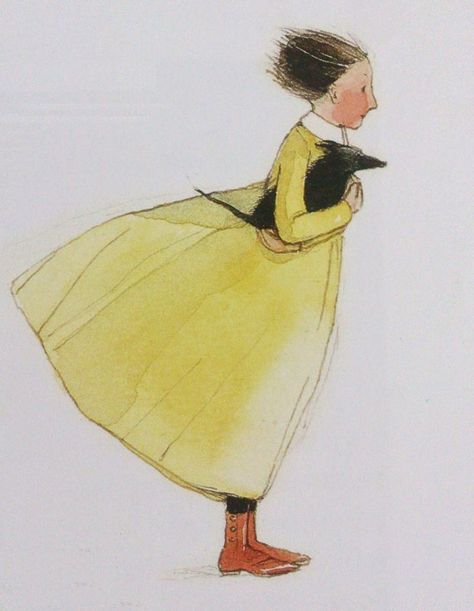 Children Book Illustration Watercolor, Lisbeth Zwerger, Jill Barklem, 동화 삽화, Beatrix Potter, Childrens Illustrations, Childrens Art, Mellow Yellow, Children's Book Illustration