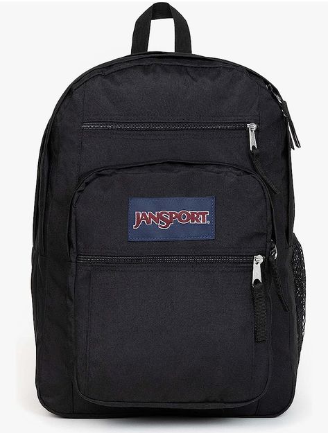 Black Jansport Backpacks, Black Jansport, Jansport Backpacks Big Student, Mochila Jansport, Colorful Backpacks, Unisex Backpack, Student Bag, Rucksack Backpack, Backpacking Packing