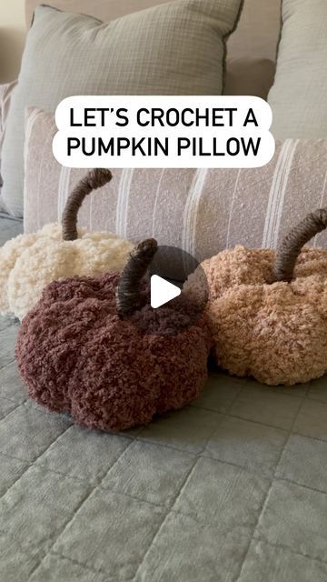 Shannon | Dogwood Crochet on Instagram: "Sit back, relax, and crochet a pumpkin pillow with me! 🎃

Pattern: Sherpa Pumpkin Pillow (on my Etsy and YouTube - links are in my bio!)
.
.
.
#crochet #crochetpattern #crochetpumpkinpillow #dogwoodcrochet" Pumpkin Pillow Crochet, Crochet A Pumpkin, Pumpkin Pillow, Pillow Crochet, Pumpkin Pillows, Crochet Pumpkin, But Why, A Pumpkin, Pillow Pattern