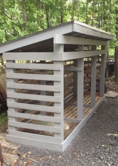 Firewood Storage Outdoor, Diy Storage Shed Plans, Outdoor Firewood Rack, Gambrel Style, Storage Shed Organization, Diy Storage Shed, Firewood Shed, Wood Storage Sheds, Wood Store