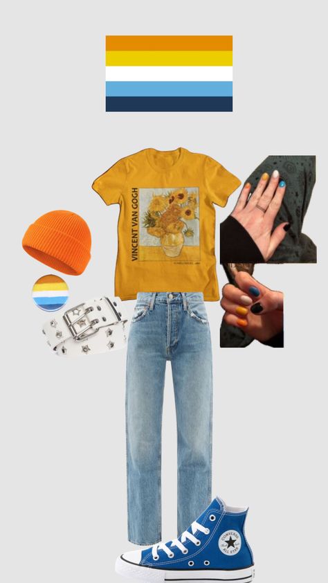 Draw Ur Oc In This Outfit, Lgbtq Outfit, Making Outfits, Ace Flag, Ace Pride, Flag Outfit, Lgbt Art, Pride Outfit, Lgbt Pride