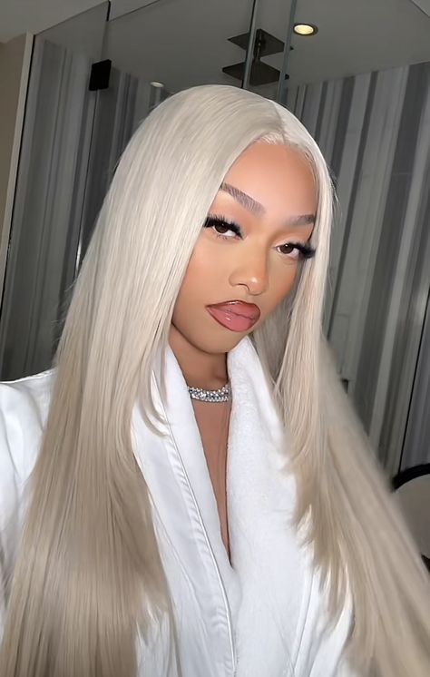 Blonde Install, Storm Hair, Frontal Wig Hairstyles, Dyed Hair Inspiration, Pretty Hair Color, Dope Hairstyles, Front Lace Wigs Human Hair, Blonde Wig, Baddie Hairstyles