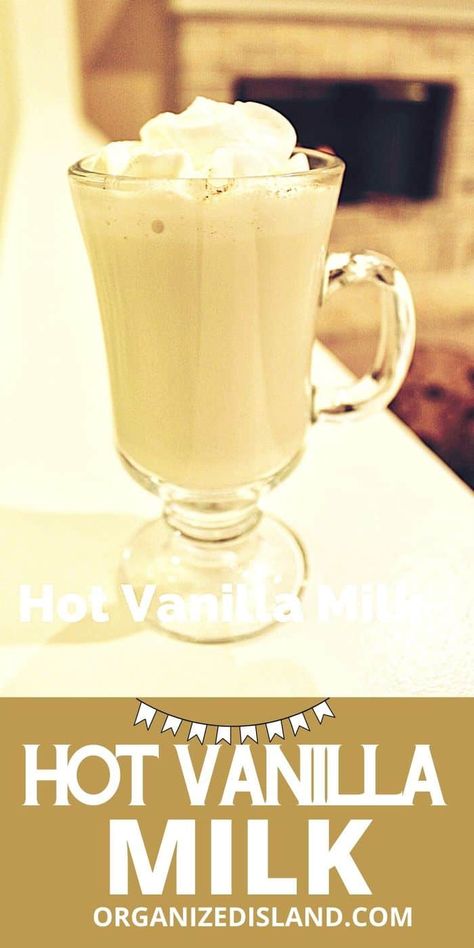 This Hot Vanilla Milk recipe is one of these fun drinks to make when it is cold outside and you want to warm up your entire self. My entire family loves this drink when we want to enjoy a hot beverage. #vanillamilk #hotdrink #winterdrink Warm Vanilla Milk, Hot Vanilla Milk Recipe, Hot Milk Drink, Hot Vanilla Milk, Fun Drinks To Make, Warm Milk Recipe, Vanilla Milk Recipe, Winter Beverages, Warm Drinks Recipes