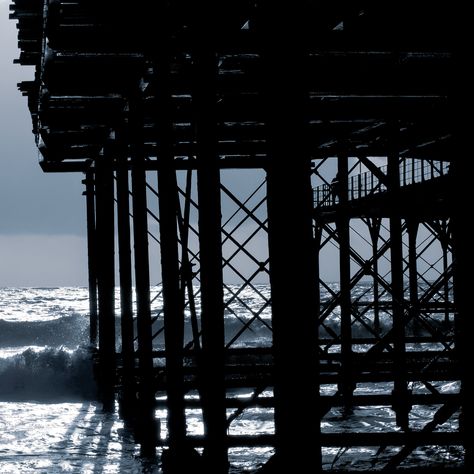 Pier Photography, Beach Shore, Beach Pier, Experimental Photography, Seaside Beach, Nature Photographs, Abstract Expressionist, Bay Bridge, Visual Art