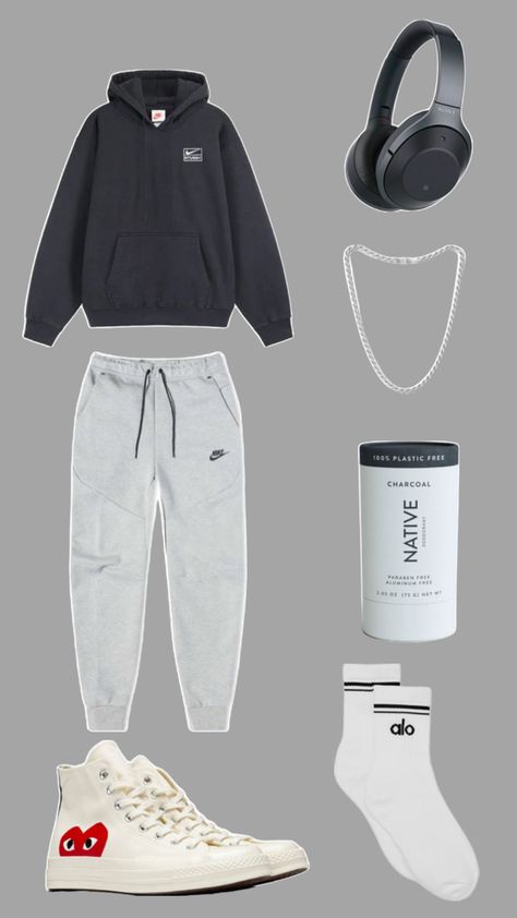 #fitness #gymfit #gymfitinspo #mensgymoutfit Men Gym Outfit Aesthetic, Sport Outfits Men Gym Aesthetic, Gym Clothes Aesthetic Men, Masc Gym Outfits, Gym Bro Outfit, Men’s Gym Outfits Aesthetic, Boy Outfits Aesthetic, Aesthetic Guy Outfits, White Shoes Outfit