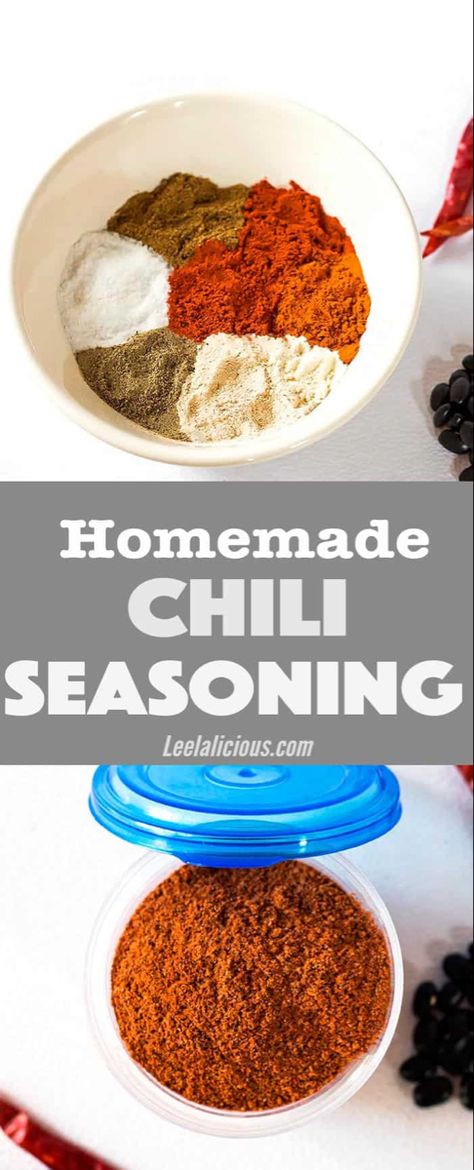 Chili Spice Mix, Homemade Chili Seasoning Mix, Chili Seasoning Recipe, Homemade Chili Seasoning, Dried Lemon Peel, Chili Spices, Spice Mix Recipes, Homemade Spice Blends, Gluten Free Chili