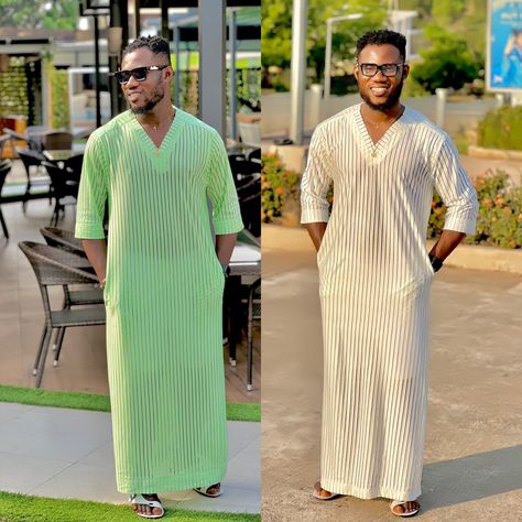 Jokonso Styles For Men, Latest Jalabia Styles For Men, Africa Clothes, Long Kaftan For Men, Male Kaftan Styles, Jalabia For Men, Men Kaftan Designs, Kaftan For Men, Agbada Design