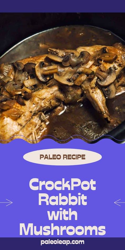 Crock Pot Rabbit Recipes, Slow Cooker Rabbit Recipes, Crockpot Rabbit Recipe, Slow Cooker Rabbit, Easy Rabbit Recipe, Rabbit Recipe, Rabbit Recipes, Rabbit Stew, Rabbit Dishes