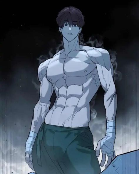 Martial Arts Manga, Anime Guys Shirtless, Amazing Art Painting, Anime Character Drawing, Anatomy Art, Anime Poses Reference, Handsome Anime Guys, Anime Poses, Handsome Anime