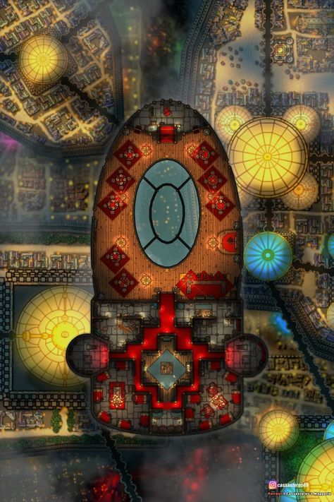 Dnd Buildings, Map Rpg, Airship Art, Fantasy Ships, Dnd World, Dnd World Map, Building Map, Sky City, Steel Ball Run