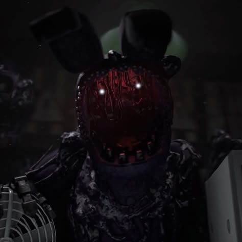 Nightmare Bonnie Pfp, Withered Bonnie Pfp, Fnaf 2 Withered Bonnie, Ignited Bonnie, Ignited Animatronics, Withered Bonnie Fanart, Scary Reference, Fnaf Homescreen, Pfp Fnaf