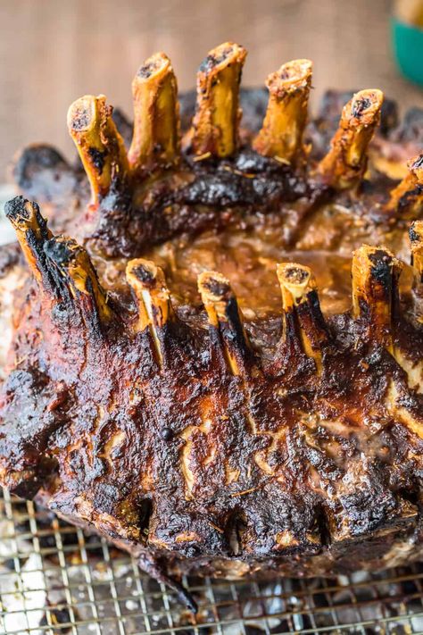 Recipes For Pork Loin, Pork Crown Roast Recipe, Whiskey Glaze Recipe, Crown Pork Roast Recipes, Crown Roast Recipe, Pork Crown Roast, Recipes For Pork, Crown Roast Of Pork, Crown Roast