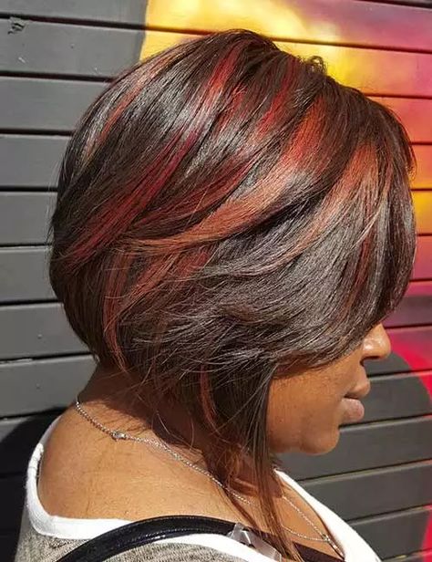 African American Hair Color, Black Women Hair Color, American Nails, Red Balayage, American Hairstyles, Nails Colors, Hair Color For Women, Red Hair Color, Cool Hair Color