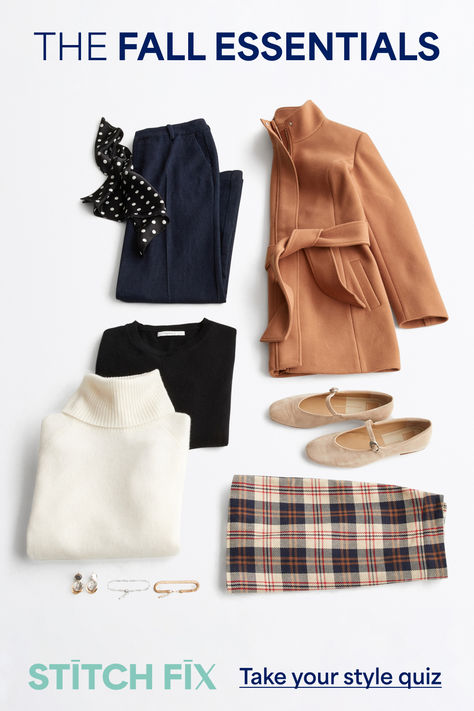 New season, new style. Head to Stitch Fix for all the fall must-haves like woven shirts, trousers, textured blazers, ballet flats and more. Your dream fall wardrobe is just a few taps away. Stitch Fix 2024 Fall, Stitch Fix Outfits 2024, Loft Fashion, Fall Must Haves, Spring 2025, Stitch Fix Outfits, Love Stitch, Fall Essentials, Clothes Horse