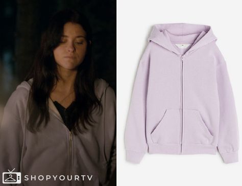 Raising Voices: Season 1 Episode 4 Alma's Lilac Zip Hoodie Raising Voices, Buy Outfits, Gabriel Guevara, Escape The Night, Worn On Tv, Wardrobe Clothes, A Discovery Of Witches, 90 Day Fiance, Brooklyn Nine Nine