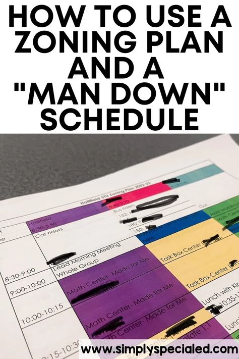 Middle School Self Contained Classroom, Sped Schedule, Special Education Schedule, Classroom Daily Schedule, High School Schedule, Teaching Executive Functioning, Special Education Lesson Plans, Sub Binder, Middle School Special Education