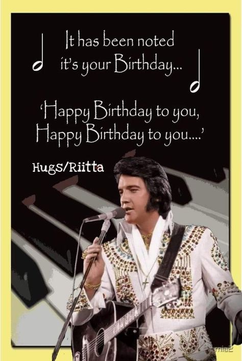 Elvis Presley's Birthday, Happy Birthday Elvis, Birthday Memes, Birthday Wishes Flowers, Marie Presley, Happy Birthday Meme, Barry Manilow, Elvis Presley Photos, Lisa Marie Presley