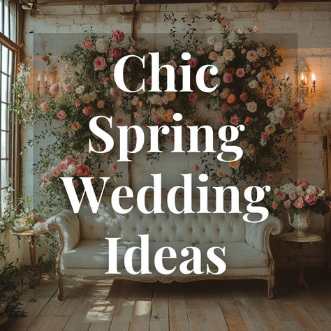 Spring Wedding Ideas Spring Weddings Outdoor, Spring Reception Ideas, Spring Wedding Flowers Centerpieces Table Arrangements, Spring Color Wedding Ideas, Elegant Spring Wedding Ideas, April Wedding Ideas, April Wedding Colors, Easter Wedding Ideas, Chic Spring Wedding