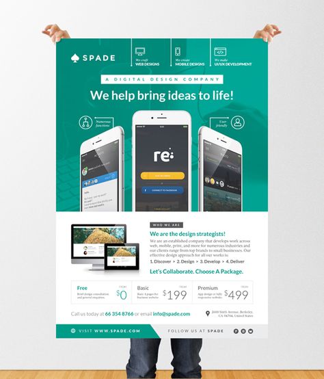 Design Services (Web/App/Graphic) Flyer/Poster Template Design Services Flyer, Graphic Flyer, Mobile App Flyer, App Promotion, 광고 디자인, Flyer Poster, Marketing Techniques, Web Marketing, Marketing Strategies