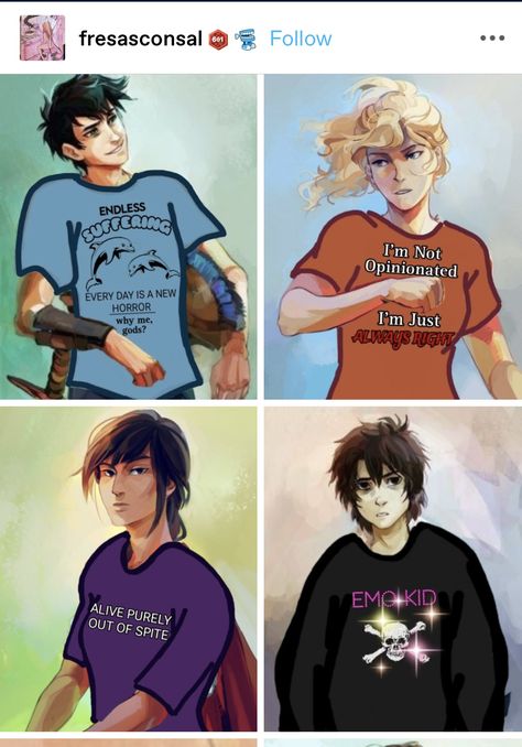 Percy Jackson Fanart Funny, Pjo Funny Fanart, Percy Jackson Funny Fan Art, Hoo Fanart, Percy Jackson Fanart, Pookie Nation, Percy Jackson Comics, Zio Rick, Percy Jackson Ships