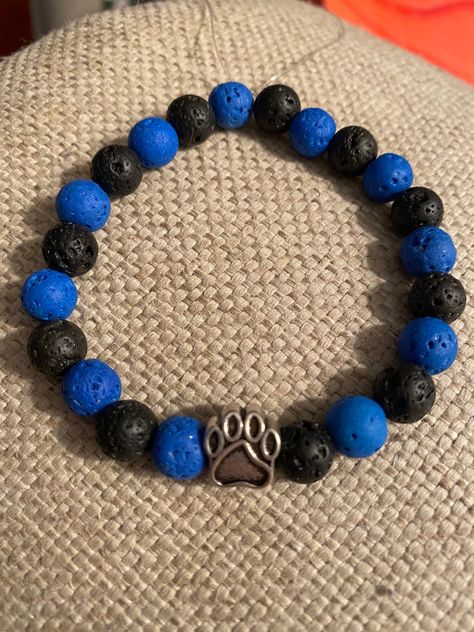 Skeleton Bracelet, Pinterest Shop, Art Collab, Lava Rock Bracelet, Awesome Crafts, Paw Print Charm, Oil Diffuser Bracelet, Jewelry Sale, Business Gift