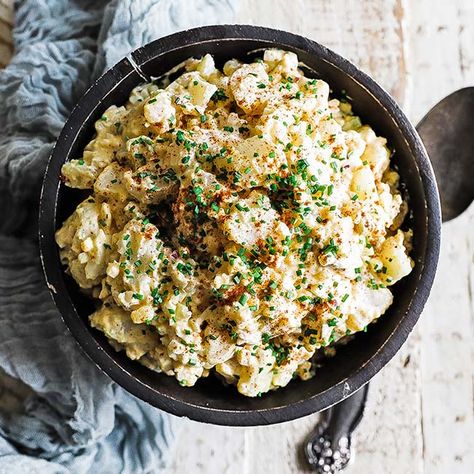 This Southern-Style potato salad... - Chef Billy Parisi | Facebook Potato Salad Recipe Southern, July 4th Cookout, Good Meals To Cook, Tater Salad, Homemade Potato Salad, Southern Style Potato Salad, Homemade Potato Salads, Potato Salad Recipes, Southern Potato Salad