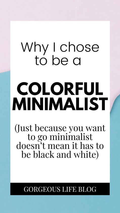 Minimalist Home With Color, Minimalism With Color, Women Manifestation, Colorful Minimalism, How To Be Classy, Interior Design Painting, Femininity Tips, Become A Minimalist, Minimalism Lifestyle