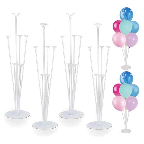 Disponibles Balloon Table Centerpieces, Clear Balloon, Balloon Stand, Balloon Holders, Plastic Balloons, Transparent Balloons, Clear Balloons, Balloon Display, Balloon Stands