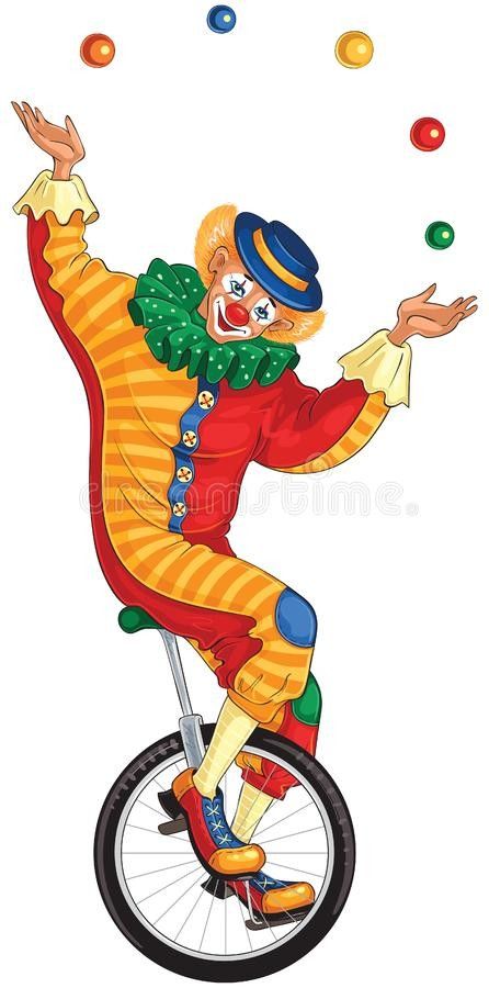 Clown Juggling, Circus Theme Cakes, Circus Illustration, Clown Images, Juggling Balls, Clown Paintings, Circus Characters, Circus Theme Party, Ball Drawing